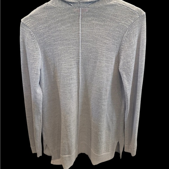 Lilly Pulitzer Women’s Ariela Cardigan Open Front Rolled Hem Light Purple Preppy - Picture 6 of 7